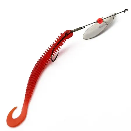 Vintage Marathon June-Bug, 1/4oz Nickel spinning lure #17898