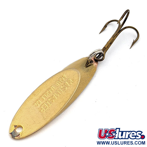 Vintage  Acme Kastmaster, 1/4oz Gold fishing spoon #17899