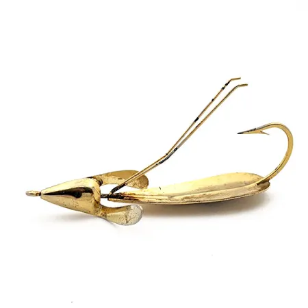 Vintage Panther Martin Weed Wing, 2/5oz Gold fishing spoon #17908