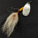 Vintage   Mepps Aglia 4 Dressed, 1/3oz Silver spinning lure #17912