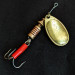 Vintage   Mepps Aglia 3, 1/4oz Gold fishing spoon #17917