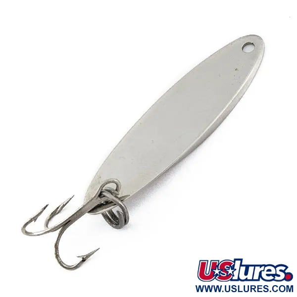 Vintage Acme Kastmaster, 1/4oz Nickel fishing spoon #17931