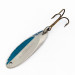 Vintage  Acme Kastmaster, 1/4oz Nickel/blue fishing spoon #17932