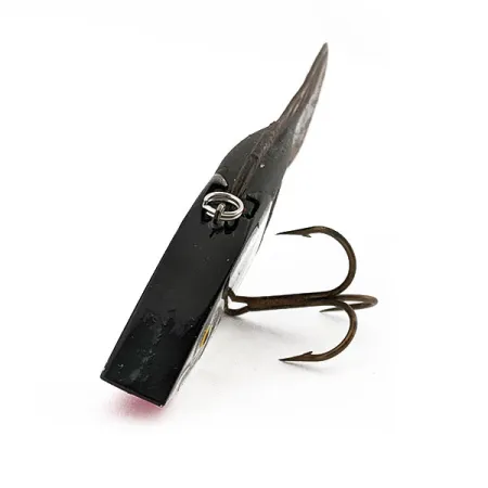 Vintage Berkley PowerBait Power Rattler, 2/3oz Nickel/Red fishing lure #17934