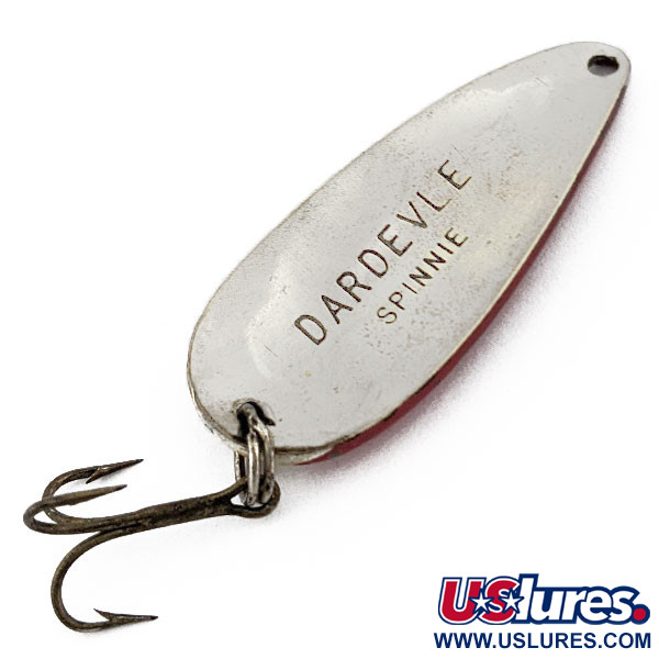Vintage Eppinger Dardevle Spinnie, 1/3oz Red Devle fishing spoon #17942