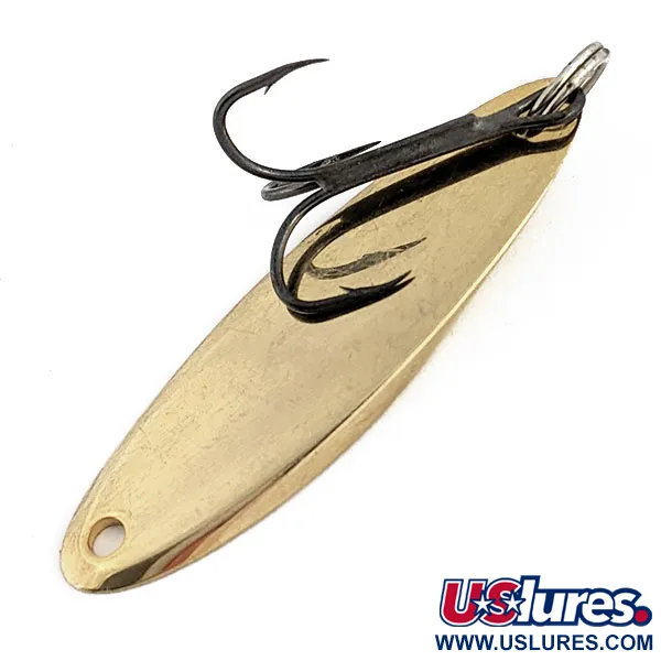 Vintage Acme Kastmaster, 1/2oz Gold fishing spoon #17949