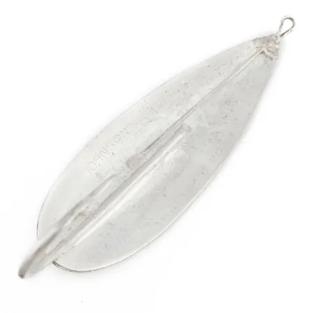 Vintage Johnson Silver Minnow, 1oz Silver fishing spoon #17951