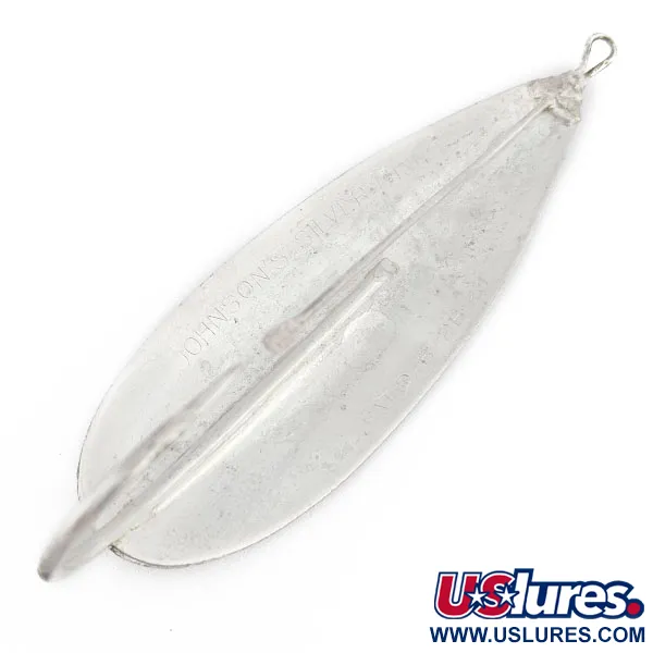 Vintage   Johnson Silver Minnow, 1oz Silver fishing spoon #17951
