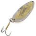 Vintage   Acme Little Cleo, 2/3oz Nickel/gold fishing spoon #17953