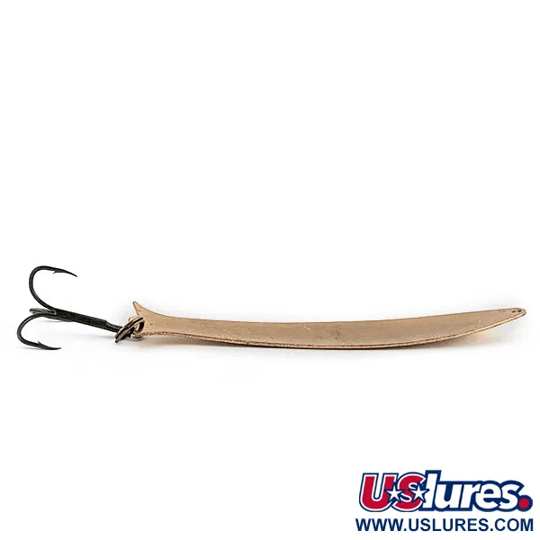 Vintage Acme Flash-King Wobbler, 1/3oz Copper fishing spoon #17957