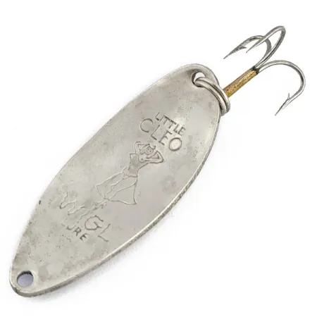 Vintage Seneca Little Cleo (Hula Girl), 1/2oz Nickel/blue #17968