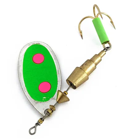 Vintage Mepps See Best, 3/5oz Silver spinning lure #17978