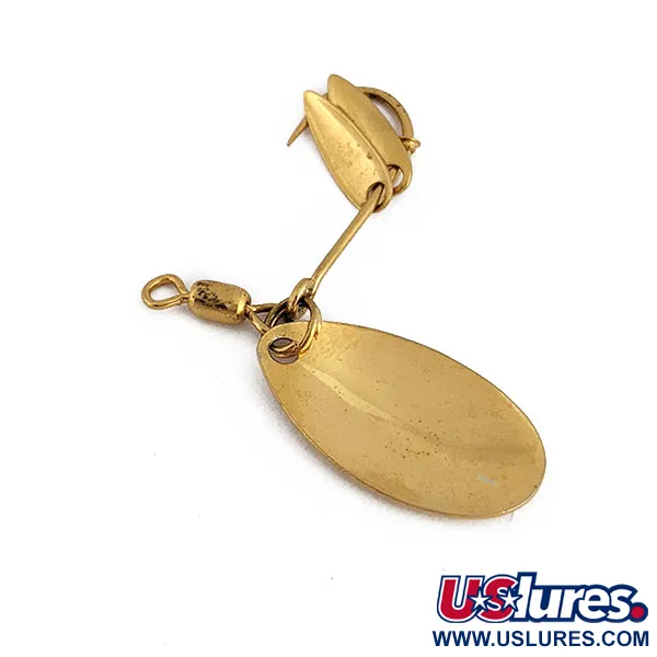 Vintage  Yakima Bait Hildebrandt 3 Flicker Spinner, 3/32oz Gold fishing #17979