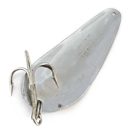 Vintage Gates Bait and Tackle Gates Wobbler #2, 1/2oz Nikiel/czerwony/czarny fishing spoon #17982