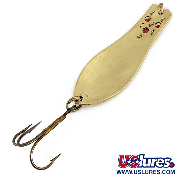 Vintage   Herter's Canadian Spoon, 1/3oz Gold fishing spoon #17985