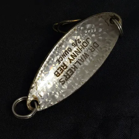 Vintage Johnny Walker Dr.Walker's Johnny REB, 1/2oz Green crystal fishing spoon #17987