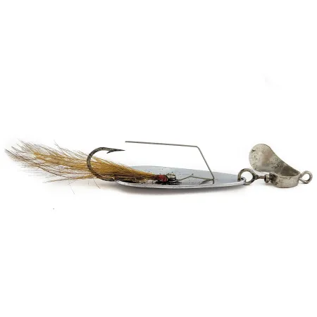 Vintage Tony Accetta Tony Acetta Spin Doger, 1/2oz Nickel fishing spoon #17996
