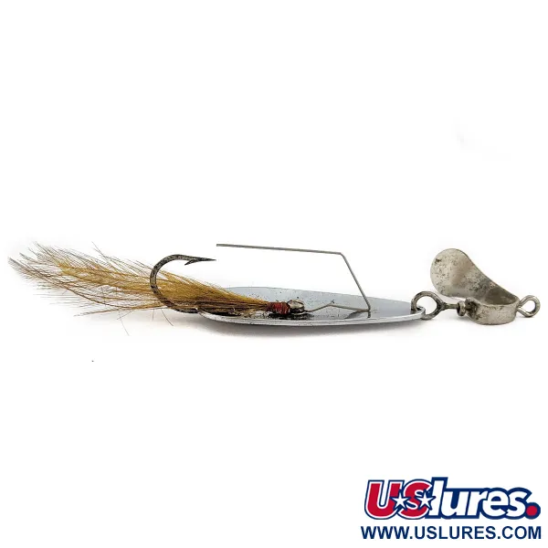 Vintage  Tony Accetta Tony Acetta Spin Doger, 1/2oz Nickel fishing spoon #17996