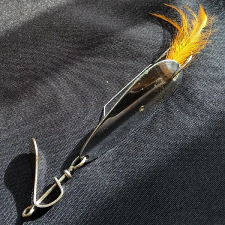 Vintage Tony Accetta Tony Acetta Spin Doger, 1/2oz Nickel fishing spoon #17996