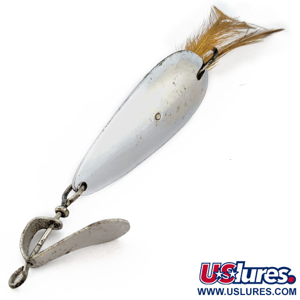 Vintage Herter's Gold Tone 2-1/4 Inch .53 Oz Spoon Fishing Lure