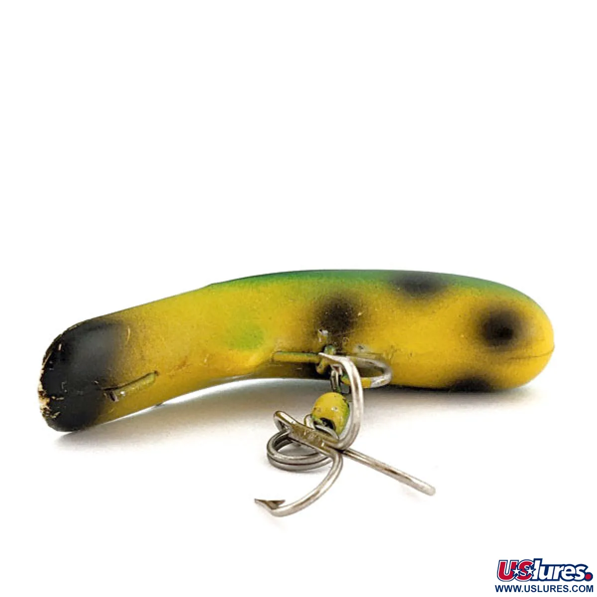 1897 frog fishing lure Vintage Luhr Jensen Fire Plug, 3/16oz Frog fishing lure #17997