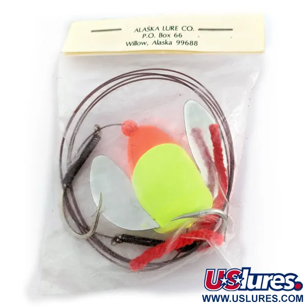 Alaska lure Alaska Lure  Drifter Lure, 1/4oz Orange/chartreuse fishing #17999