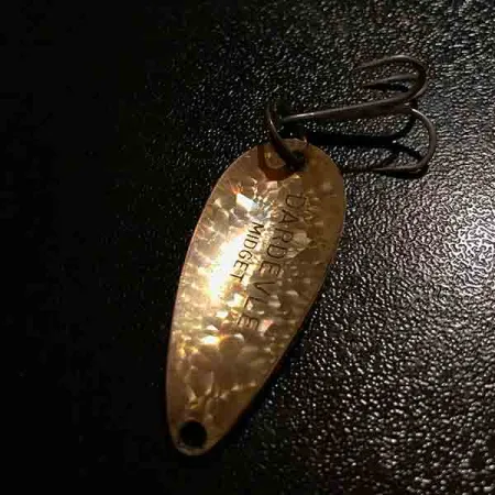 Vintage Eppinger Dardevle Midget Crystal, 3/16oz Crystal fishing spoon #11800