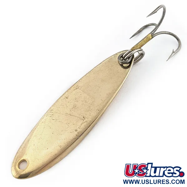 Vintage Acme Kastmaster, 1/2oz Gold fishing spoon #18017