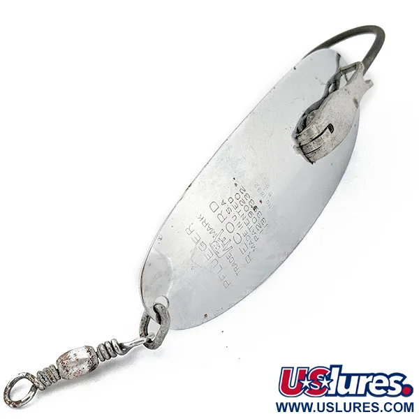 Vintage Pflueger Record 1832, 1oz Nickel fishing spoon #18019