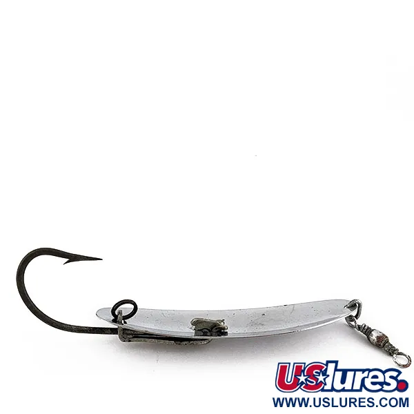 Vintage Pflueger Record 1832, 1oz Nickel fishing spoon #18019