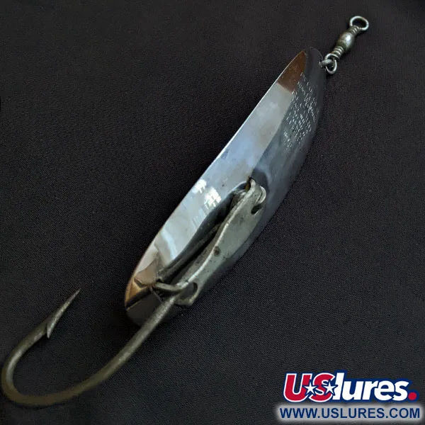 Vintage Pflueger Record 1832, 1oz Nickel fishing spoon #18019