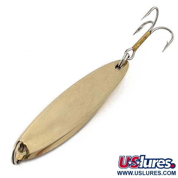 Vintage Acme Kastmaster, 1/2oz Gold fishing spoon #18023
