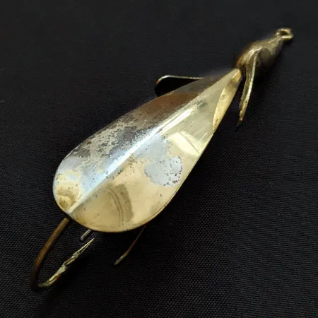 Vintage Panther Martin Weed Wing, 2/5oz Gold fishing spoon #18026