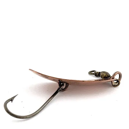 Vintage Other Al Wilson Wilson's Fluted Wobbler, 1/8oz Copper fishing spoon #18035