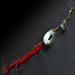 Vintage   Pflueger June Bug, 1/3oz Nickel/Gold/Red spinning lure #18037