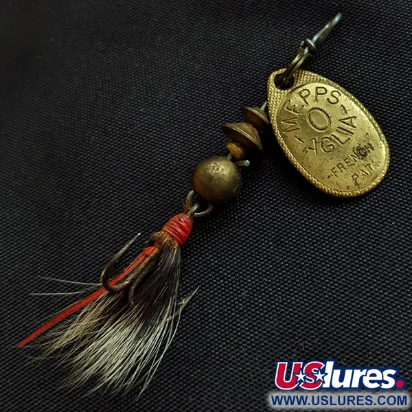 Vintage   Mepps Aglia 0 Dressed, 3/32oz  spinning lure #18043