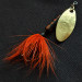 Vintage  Yakima Bait Worden’s Original Rooster Tail, 1/8oz Gold spinning lure #18049