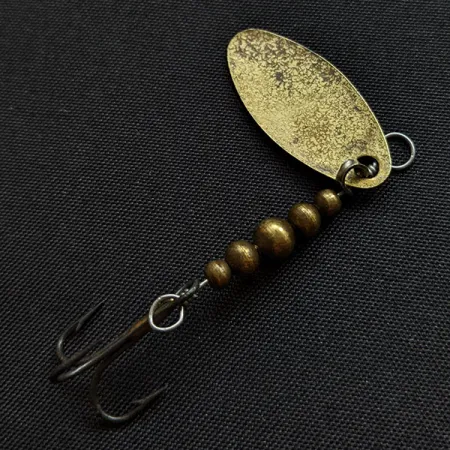 Vintage Renosky Lures Swiss Swing 2, 3/32oz Brass spinning lure #18050