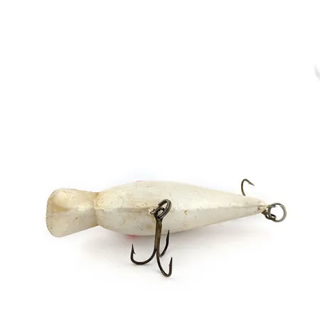 Vintage Norman Speed N Crankbait, 1/2oz Pearl fishing lure #18057