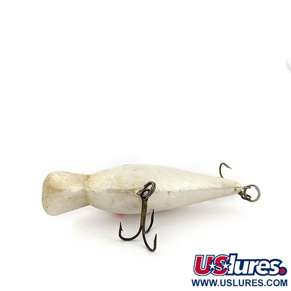 Vintage Norman Speed N Crankbait, 1/2oz Pearl fishing lure #18057