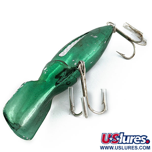 Vintage   The Producers Willy's Worm, 2/5oz Green fishing lure #18059
