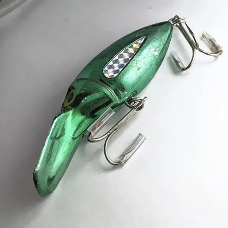 Vintage The Producers Willy's Worm, 2/5oz Green fishing lure #18059