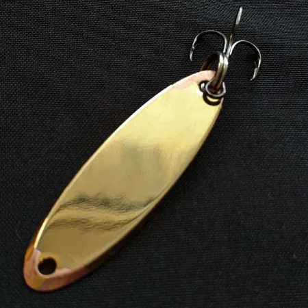 Vintage Acme Kastmaster, 1/4oz Gold fishing spoon #18069