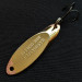 Vintage  Acme Kastmaster, 1/4oz Gold fishing spoon #18069