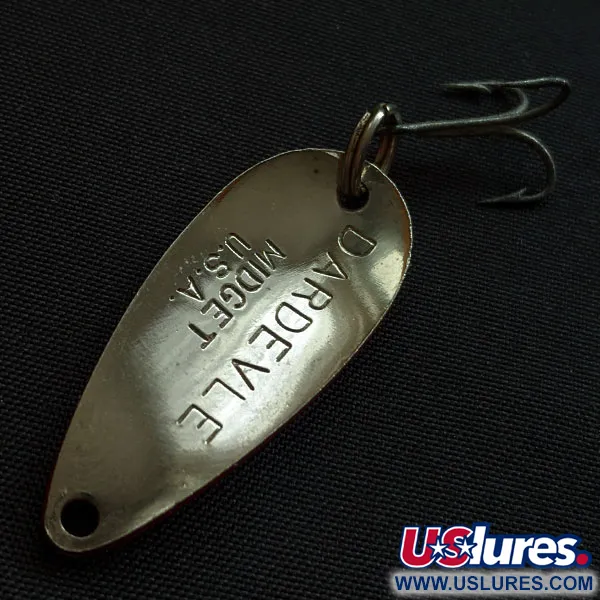 Vintage  Eppinger Dardevle Midget, 3/16oz Red Devle fishing spoon #18082