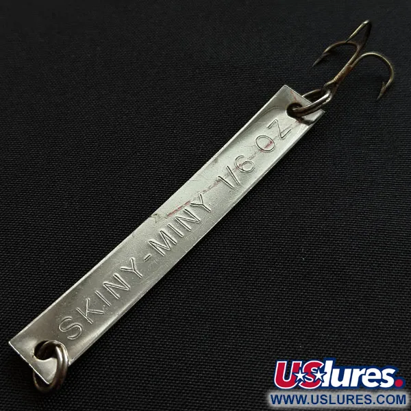 Vintage  Yakima Bait Skiny-miny, 3/16oz Nickel fishing spoon #18085