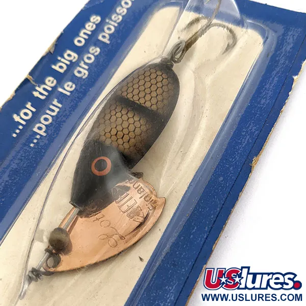 Vintage  Kalakokko Oy  Bete Lotto, 1/3oz сopper spinning lure #18088