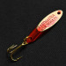 Vintage  Acme Kastmaster, 1/8oz gold/red fishing spoon #18090