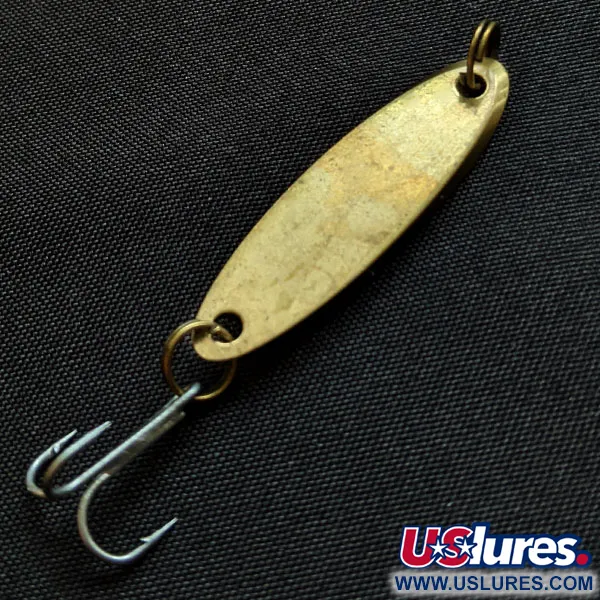 Vintage Acme Kastmaster, 1/8oz Brass fishing spoon #18094