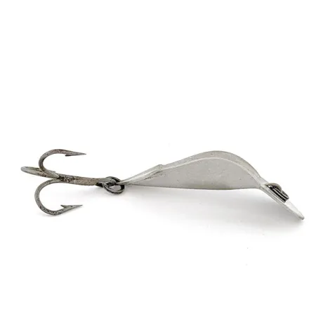 Vintage Buck Perry Spoonplug, 3/16oz silver fishing spoon #18100